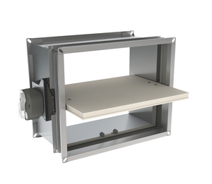 Optimised rectangular fire damper up to 120’