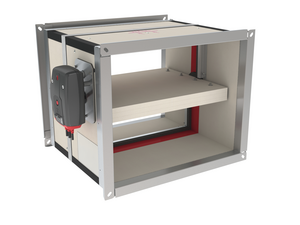 CU2 damper with extended casing (500 mm)