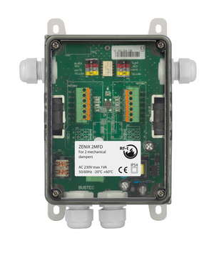 Field device for monitoring up to 2 mechanical (fusible link) dampers